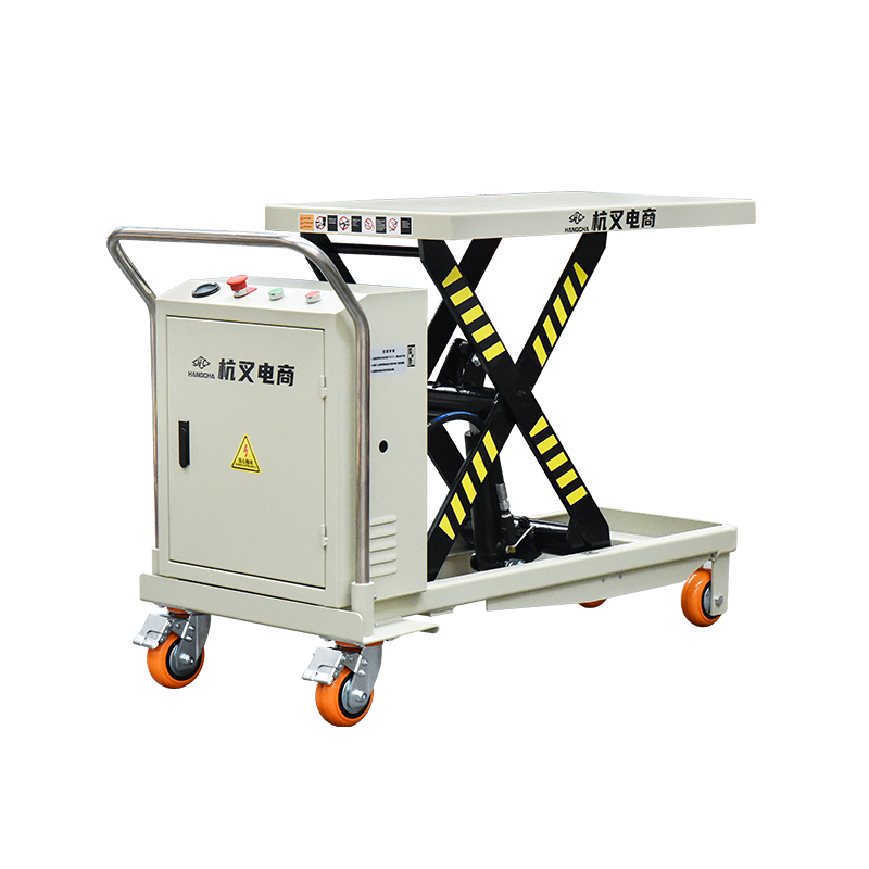 Semi-electric scissor lift table 0.5 tonelada