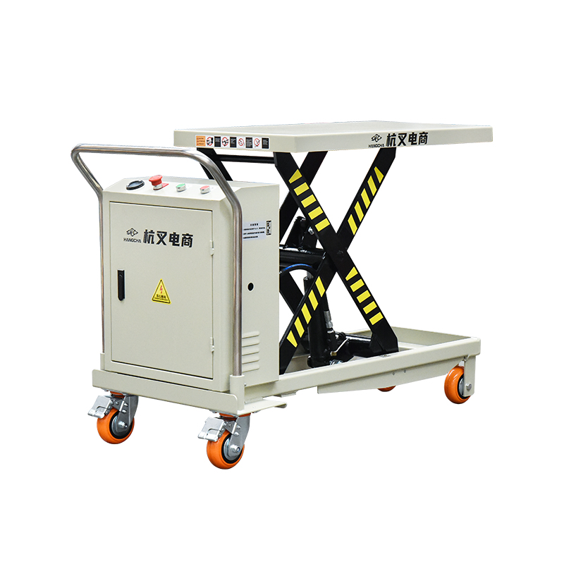 Semi-electric scissor lift table 0.5 tonelada