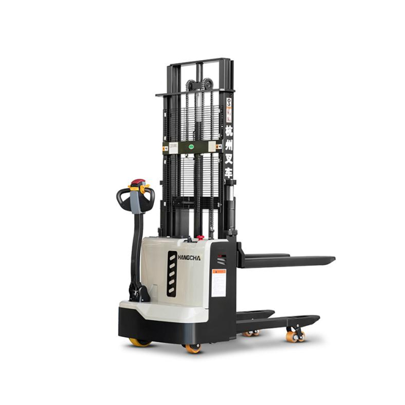 1.5 TONS Pallet Stacker na may paunang pag -angat ng 24v85Ah baterya