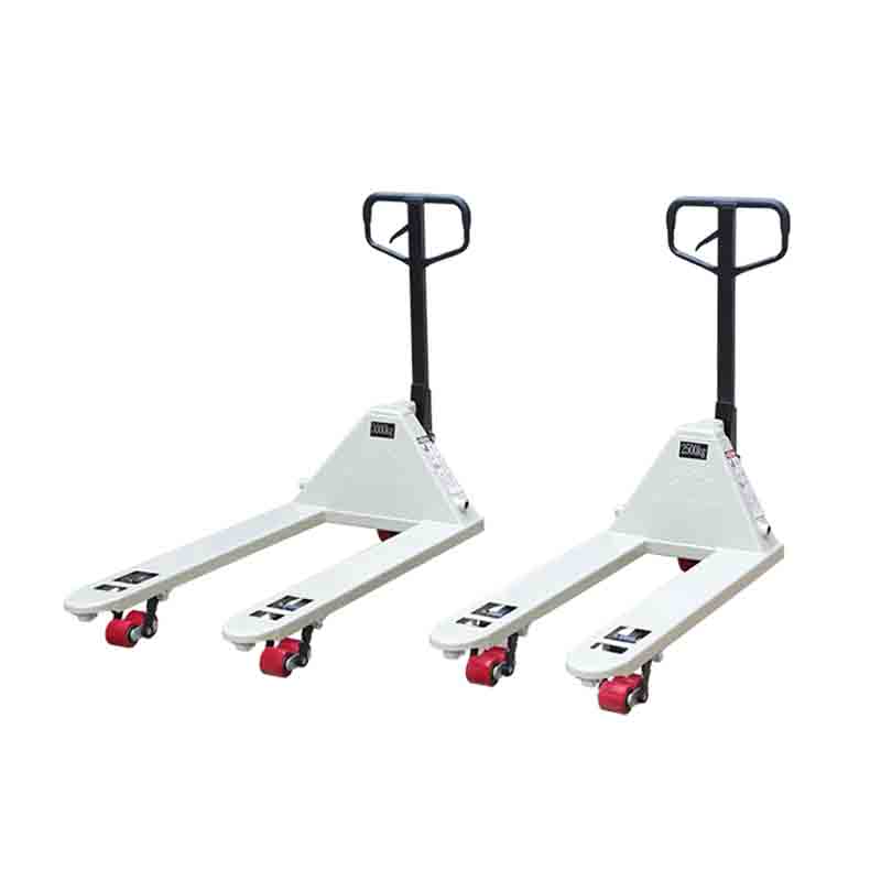 2.5 Tons Manual Pallet Truck na May Dobleng Pu Wheels